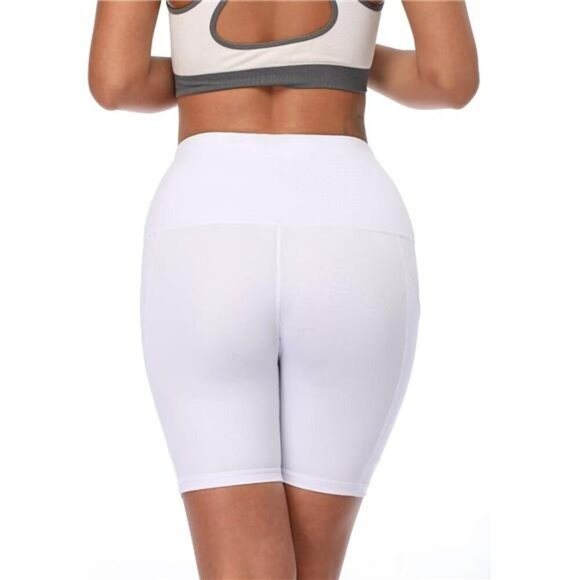 Neleus High Waist Biker Shorts Women Tummy Control Yoga Running Gym Workout - Picture 6 of 7